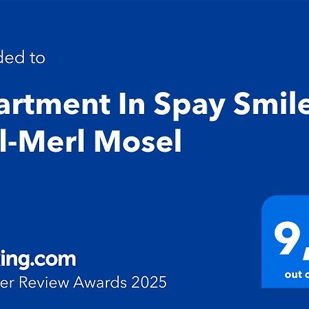 Apartment In Spay Smile Zell-Merl Mosel المظهر الخارجي الصورة